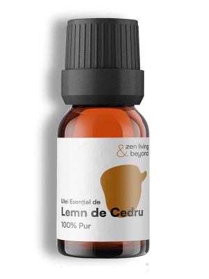 Ulei esențial de Lemn de Cedru, 100% pur, 10 ml