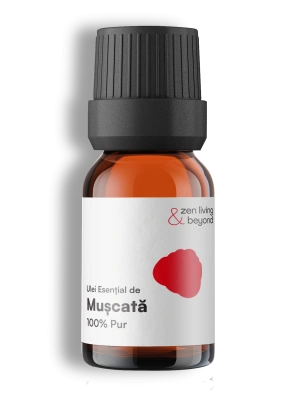 Ulei esențial de Mușcată, 100% pur, 10 ml