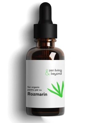 Ser organic păr cu Argan, Ricin și Rozmarin 30ml