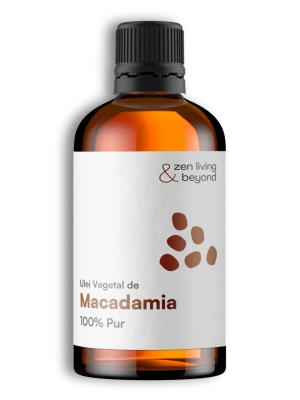 Ulei vegetal de Macadamia, 100% pur, 100 ml