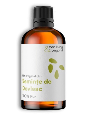Ulei Vegetal din Semințe de Dovleac, 100% pur, 100 ml