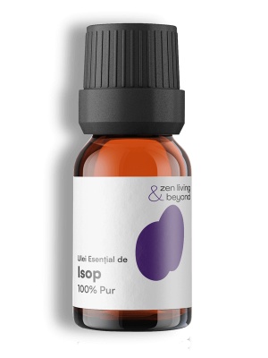 Ulei esențial de Isop, 100% pur, 10 ml