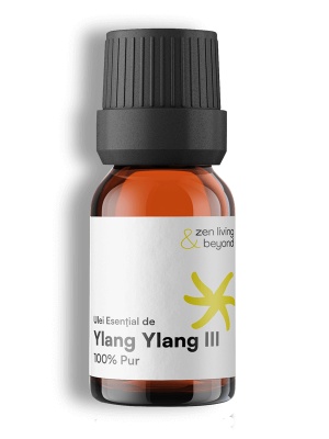 Ulei esențial de Ylang Ylang III, 100% pur, 10 ml