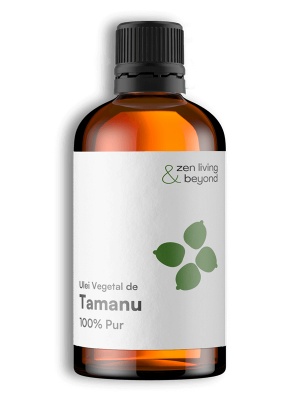 Ulei vegetal de Tamanu, 100% pur, 100 ml