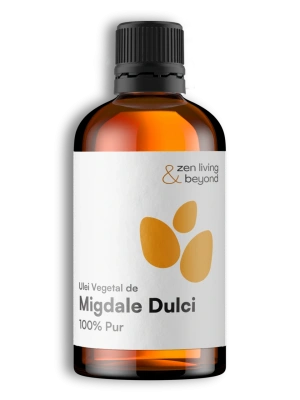 Ulei vegetal de Migdale Dulci 100 pur, 100 ml