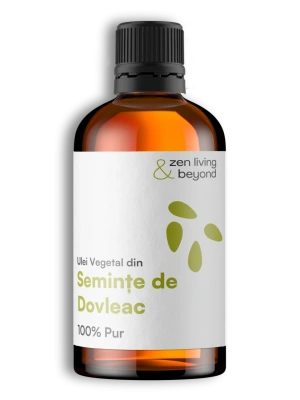 Ulei Vegetal din Semințe de Dovleac, 100% pur, 100 ml