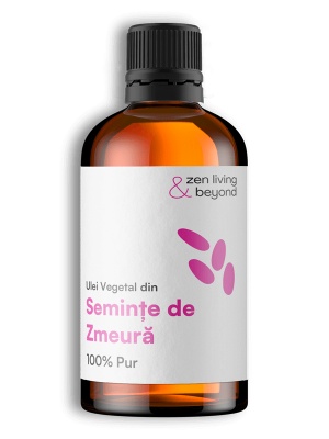 Ulei Vegetal din Semințe de Zmeură, 100% pur, 100 ml