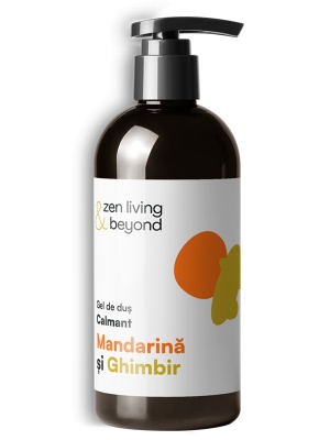 Gel de duș Calmant cu Mandarină și Ghimbir, 250 ml