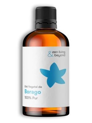 Ulei vegetal de Borago, 100% pur, 100 ml