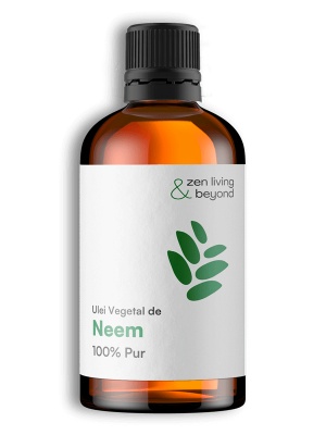 Ulei vegetal de Neem, 100% pur, 100 ml