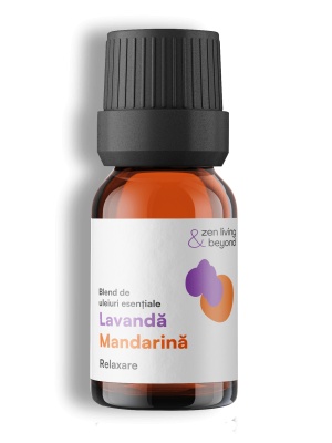 Blend Relaxare-Lavandă, Mandarină, 10 ml