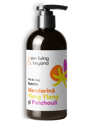 Gel de duș Nutritiv cu Mandarină, Ylang și Patchouli, 250 ml