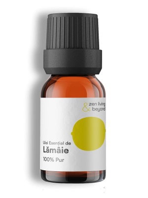 Ulei esențial de Lămâie, 100% pur, 10 ml