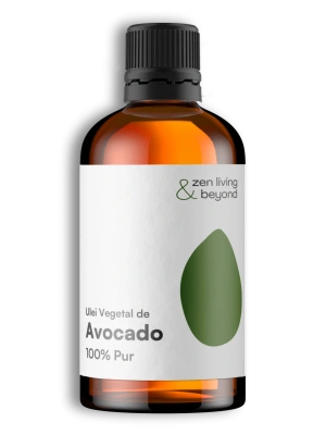 Ulei vegetal de Avocado, 100% pur, 100 ml