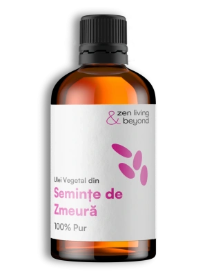 Ulei Vegetal din Semințe de Zmeură, 100% pur, 100 ml
