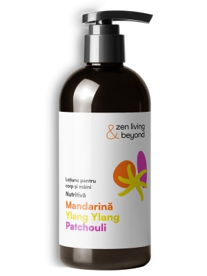 Loțiune de corp Nutritivă cu Mandarină, Ylang și Patchouli, 250 ml