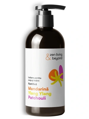 Loțiune de corp Nutritivă cu Mandarină, Ylang și Patchouli, 250 ml