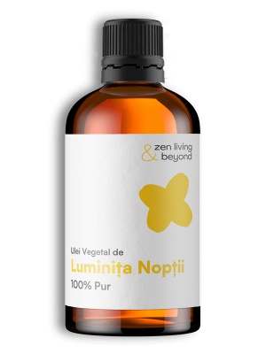 Ulei vegetal de Luminița Nopții, 100% pur, 100 ml