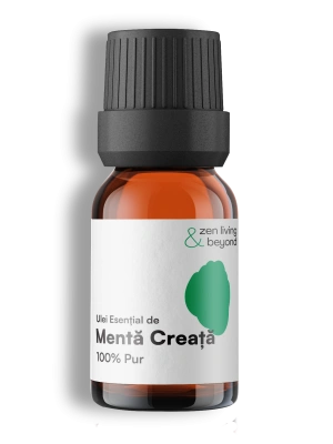 Ulei esențial de Mentă Creață , 100% pur, 10 ml