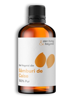 Ulei vegetal de Sâmburi de Caise, 100% pur, 100 ml
