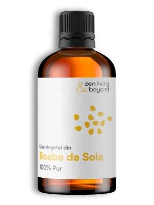 Ulei Vegetal din Boabe de Soia, 100% pur, 100 ml