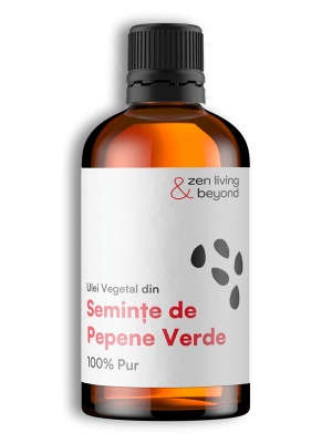 Ulei Vegetal din Semințe de Pepene verde, 100% pur, 100 ml