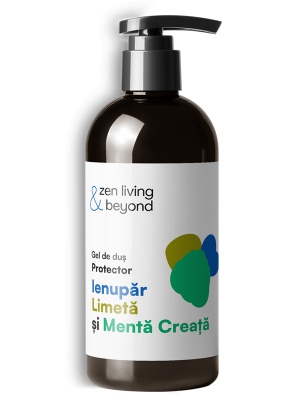 Gel de duș Protector cu Ienupăr, Limetă și Mentă Creață, 250 ml