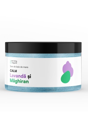 Sare de baie de mare Calm cu Lavandă și Măghiran, 350 g