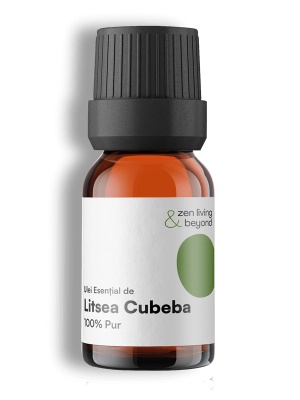 Ulei esențial de Litsea Cubeba , 100% pur, 10 ml