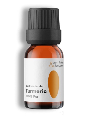 Ulei esențial de Turmeric, 100% pur, 10 ml