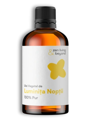 Ulei vegetal de Luminița Nopții, 100% pur, 100 ml