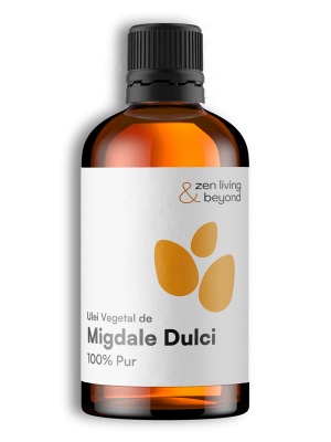 Ulei vegetal de Migdale Dulci 100 pur, 100 ml