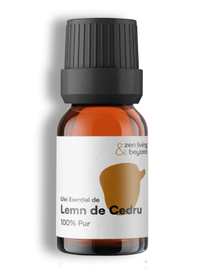 Ulei esențial de Lemn de Cedru, 100% pur, 10 ml