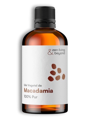 Ulei vegetal de Macadamia, 100% pur, 100 ml