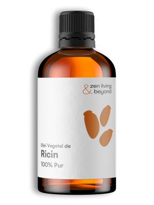 Ulei vegetal de Ricin, 100% pur, 100 ml