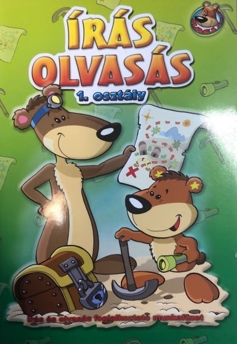 Írás és olvasás munkafüzet 1. osztályosoknak – Foglalkoztató feladatokkal