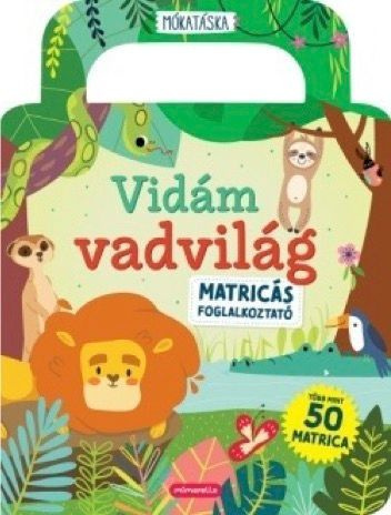 Vidám vadvilág – matricás foglalkoztató