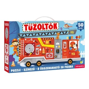 Tűzoltók – 50 darabos puzzle