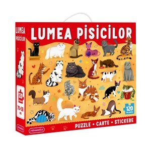 Cicák világa – 120 darabos puzzle