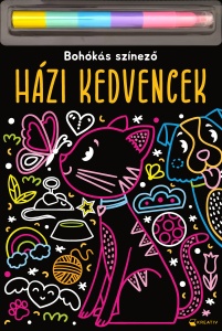 Házi kedvencek – Bohókás színező