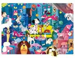 Kutyák – Foszforeszkáló puzzle - Img 2