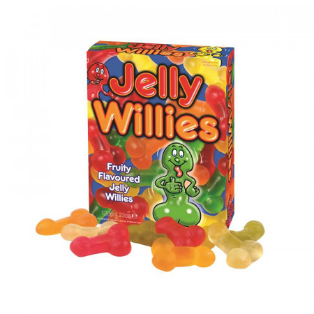 Gomas em forma de pénis Spencer & Fleetwood com sabor a fruta 120 gr