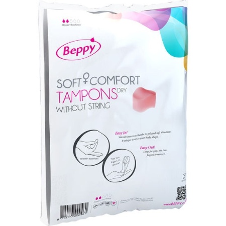 Tampões Secos Beppy Soft-Comfort 30 Unidades