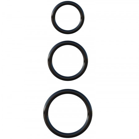 Conjunto De Estamina De 3 Anel De Silicone Fantasy C-Ringz