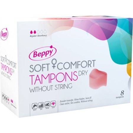Tampões Secos Beppy Soft-Comfort 8 Unidades