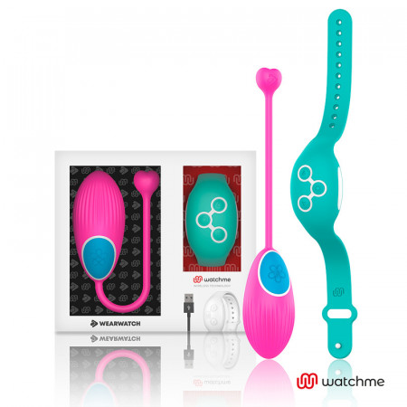 Wearwatch Egg Wireless Technology Watchme Fuchsia / Aquamarine