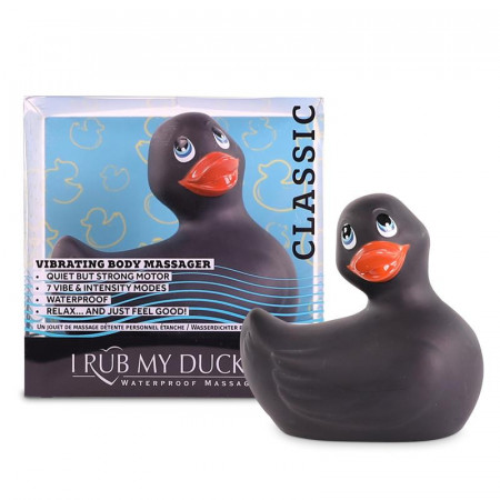 I Rub My Duckie Classic Vibrating Duck Black