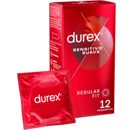 Durex - suave e sensível 12 unidades
