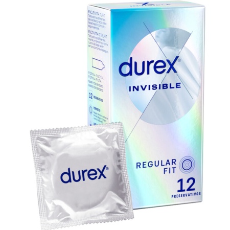 Durex - invisível extra fino 12 unidades