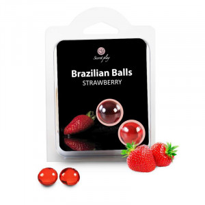 2 Bolas Brasileiras De Morango - Img 1